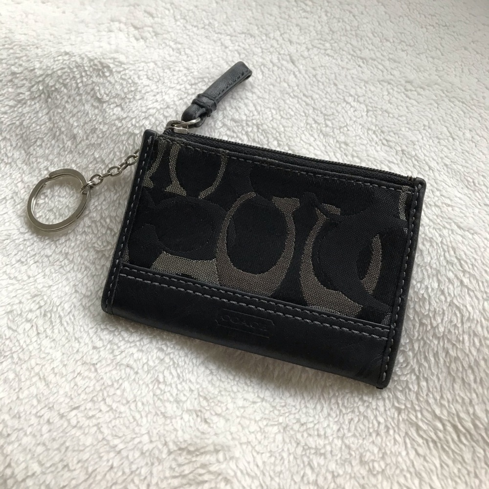 Coach mini wallet